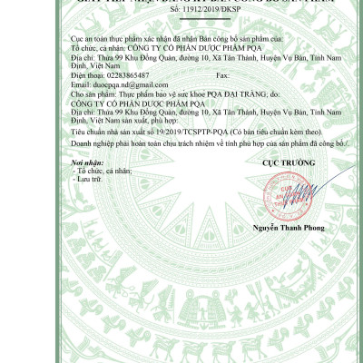 PQA Đại Tràng lọ 30 viên nang là dược phẩm thảo dược dùng cho người bị viêm đại tràng hỗ trợ  ngăn ngừa các triệu chứng của viêm đại tràng cấp và mạn tính, rối loạn tiêu hóa.