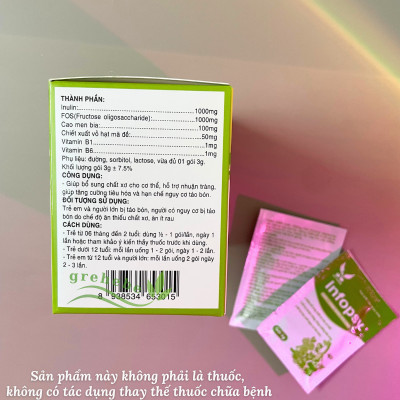 [TPBVSK] INFOPSY - Cốm chất xơ, chống táo bón cho Bé