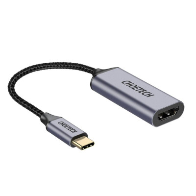 Hub Choetech HUB-H10 chuyển đổi Type C sang HDMI (âm) 4K 60Hz, 1080P  (hàng chính hãng)