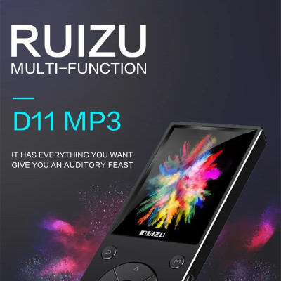 Máy Nghe Nhạc MP3 Bluetooth Ruizu D11 Bộ Nhớ Trong 8GB - Hàng Nhập Khẩu