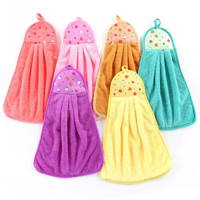 Combo 5 khăn lau tay siêu thấm có móc treo tiện dụng GS00423