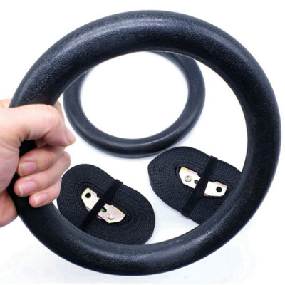 Bộ vòng xà tập thể dục RingDip (có khóa chốt điều chỉnh), dây dài 4.5m điều chỉnh dễ dàng cho các bài tập, chịu tải 120kg, an toàn cho người sử dụng