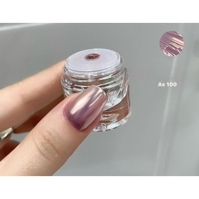 Tráng Gương Phản Quang Ánh Bạc Hồng Cam, Xanh Ánh Bạc, Tăng Độ Bám Dính, Dễ Sử Dụng Cho Nữ Yêu Thích Làm Nail thạch tráng gương