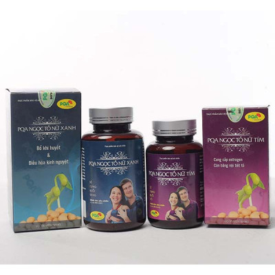 PQA Ngọc Tố Nữ_ sinh lý nữ, Cung cấp estrogen, cân bằng nội tiết tố, giảm lão hóa, cho da đẹp mịn màng, tăng khả năng sinh lý