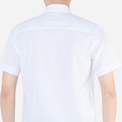 Áo sơ mi nam cộc tay nam công sở Aligro màu trắng  ALG-C0101