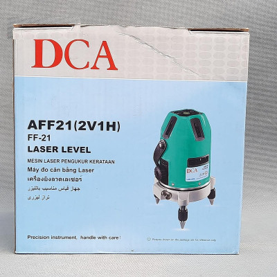 MÁY ĐO MỨC CÂN BẰNG TIA LASER ĐỎ (LASER CLASS: 2) DCA AFF21- HÀNG CHÍNH HÃNG