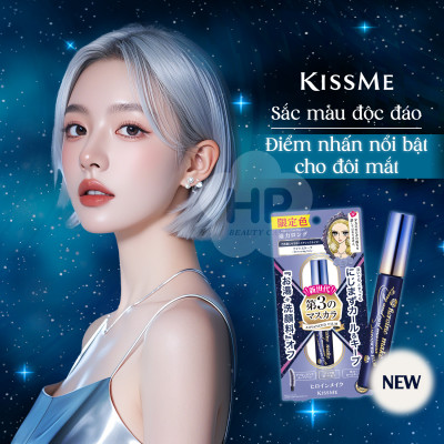 Mascara Dạng Màng Film Nâng Cao Siêu Chống Trôi Giúp Nâng Cong Và Vuốt Dài Mi Kissme Heroine Make Xanh Navy #59 (6 G)