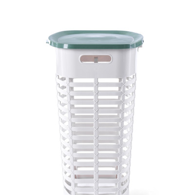 Giỏ nhựa đựng đồ sọt nhựa đựng đồ bẩn đa nặng kích thước lớn có nắp đậy phân phối chính hãng bởi Cobi Home