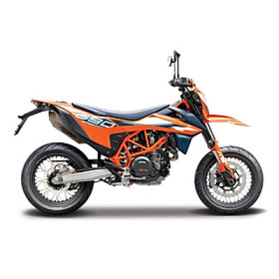 Đồ Chơi Xe Mô Hình Mô Tô Tỉ Lệ 1:12 2023 KTM 690 SMC R MAISTO 23094/MT31101