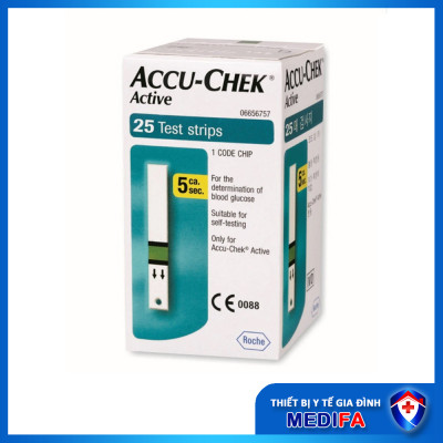 Que Thử Đường Huyết Accu-chek Active 25