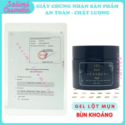 Lột Mụn Bùn Khoáng Quyên Lara 50g, Lột Mụn Cám, Mụn Đầu Đen, Làm Sạch Mụn, Se Khít Lỗ Chân Lông