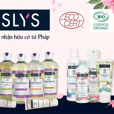 Sữa tắm hữu cơ dạng Gel dành cho da mỏng nhạy cảm 1L - Coslys