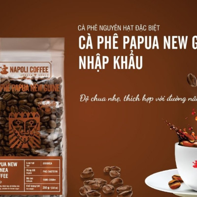 Cà Phê Arabica COLOMBIA - Hương Vị Cổ Điển, Chua Thanh Vị Nho - Rang Nguyên Hạt Dùng Pha Máy/Phin 250g/túi