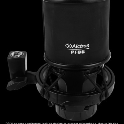 ROGTZ - Pop Filter Alctron PF06 - Lọc Âm Hiệu Quả, Bảo Vệ Micro Chuyên Nghiệp Lưới Kim Loại Cao Cấp Lọc Âm 99% Loại Bỏ Nhiễu Âm Tiếng Ồn Tiếng Vọng Bảo Vệ Micro Bụi Bẩn Công Trùng Hơi Nước Tương Thích Mọi Loại Micro Sang Trọng Dễ Lắp Đặt - Hàng Chính Hãng