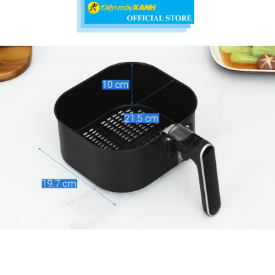 Nồi chiên không dầu Philips HD9257/80 5.6 lít - Hàng Chính Hãng