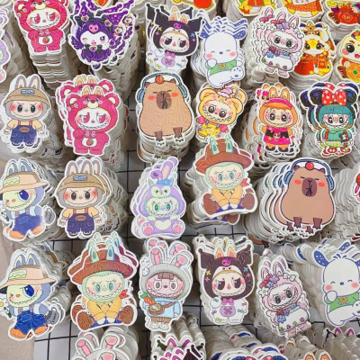 Set 100 & Set 50 Bao Lì Xì Chibi Labubu Tết Hottrend Ất Tị 2025 - Phản Quang - giao mẫu ngẫu nhiên