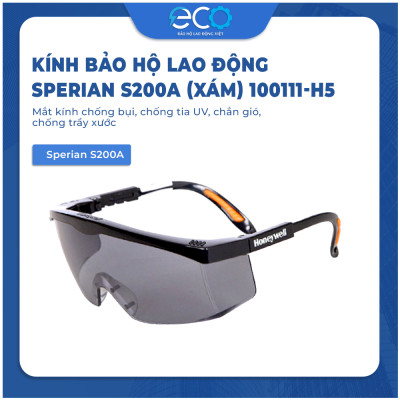 Combo Mặt nạ chống bụi Koken 1010A (Nhật Bản) và Kính bảo hộ chống bụi, chống tia UV Sperian S200A Mỹ