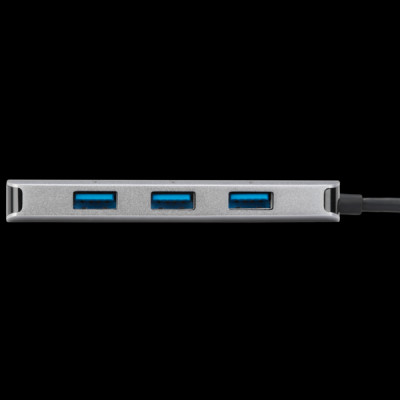 Hub TARGUS 4-Port USB 3.0 và Ethernet 4 in 1  ACA959 - Hàng Chính Hãng 