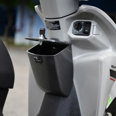 Hộc rổ đựng đồ mini gắn Vision 2014-2025 có nắp và móc treo đồ