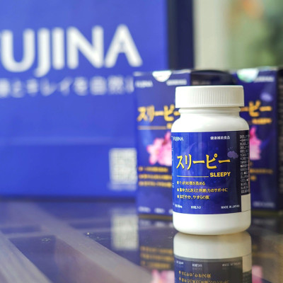 Viên Uống Hỗ Trợ Ngủ Ngon Sleepy Fujina Nhật Bản, Viên Uống Dành Cho Người Mất Ngủ