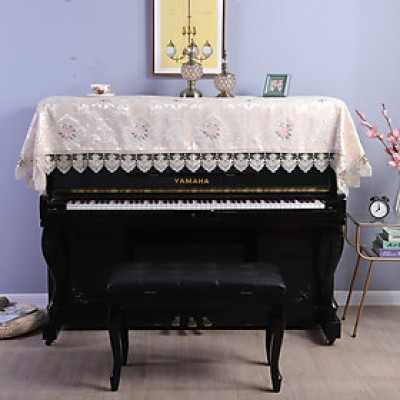 Khăn phủ đàn piano cơ đàn piano điện tử 88 phím phong cách Châu Âu cổ điển sang trọng chống bụi chống xước - Hàng chính hãng
