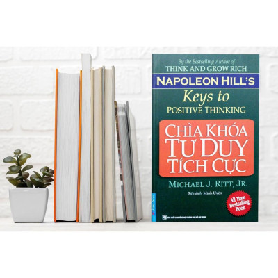 Combo Chìa Khóa Tư Duy Tích Cực + Bí Quyết Làm Giàu Của Napoleon Hill  - Bản Quyền