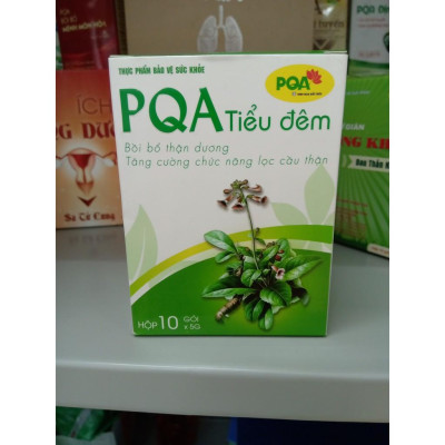Tiểu Đêm PQA Bồi Bổ Thận Dương, Hỗ Trợ Giảm Triệu Chứng Đi Tiểu Nhiều Lần Hộp 12 Gói