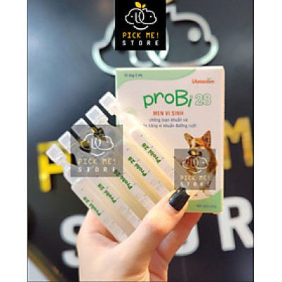 Vemedim Probi 28 Men Vi Sinh với 5 tỷ Lợi Khuẩn Vượt Trội, Bảo Vệ Đường Ruột cho Chó Mèo