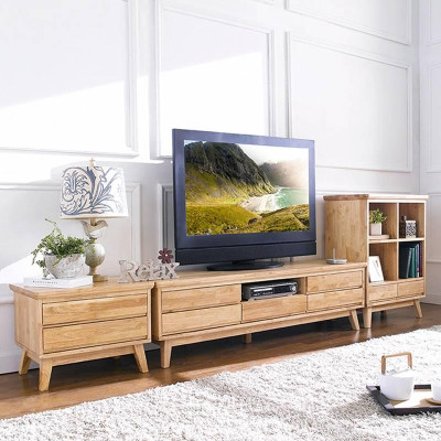 Tủ TV 5 Ngăn Kéo NB-Natural Gỗ Tự Nhiên Ibie LV5KNBNR (160 x 42 cm)