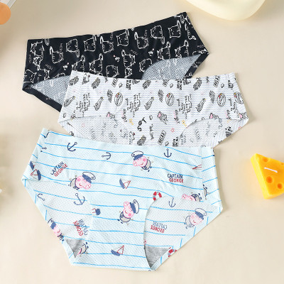 Combo 5 Quần Lót Nữ Su Thông Hơi Họa Tiết Mã 7033 – Mát Lạnh, Thoáng Khí, Phong Cách