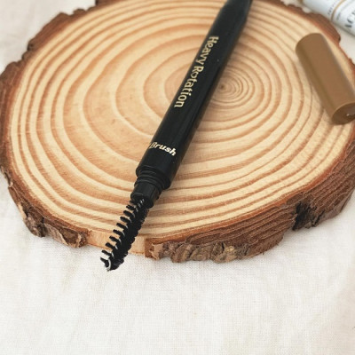 Bút Chì Sáp Kẻ Lông Mày Chống Trôi Lõi Siêu Mịn Màu Xám Tro Kissme Heavy Rotation Eyebrow Pencil 0,09 G