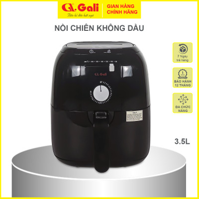Nồi chiên không dầu Gali GL-1120, lò nướng chân không, dung tích lớn 6 lít, hàng chính hãng, bảo hành chính hãng 24 tháng.