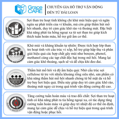 Đai Bảo Vệ Lưng Grace Care LB222 (Bản Cao ~15cm) – Thoáng Khí, Hỗ Trợ Đau Lưng, Thoát Vị Đĩa Đệm