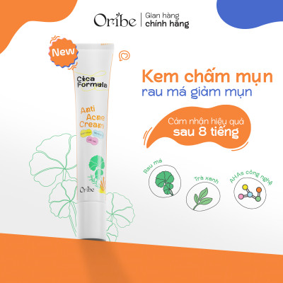 Combo chăm da mụn genZ Oribe Cica Cica Formula hỗ trợ giảm mụn làm mờ thâm phục hồi da