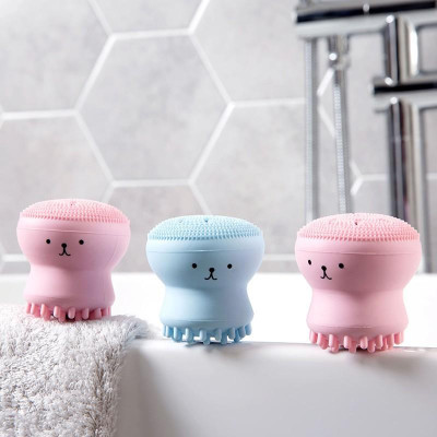 Combo 3 Cọ rửa mặt bạch tuộc tạo bọt rửa mặt sạch lỗ chân lông tẩy tế bào chết - Chính hãng 