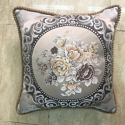 Gối Tựa Lưng Thêu Họa Tiết GT015