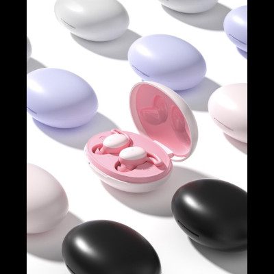 Tai nghe Wiwu ZERO BEANS T15 cho các thiết bị di động thiết kế tai nhỏ, nhẹ, giảm tiếng ồn vật lý, đeo lâu không bị đau tai - Hàng chính hãng