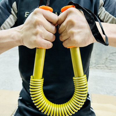 {30KG}Thanh Gậy Tập Tay(Vàng)Đàn Hồi Cao Cấp, Gậy Bẻ Tập CơTay,Vai,Ngực  30kg Tập Gym, Tập Thể Dục Tại Nhà