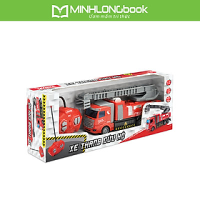 Đồ chơi trẻ em: Xe thang cứu hộ điều khiển từ xa DK81093, Màu ngẫu nhiên