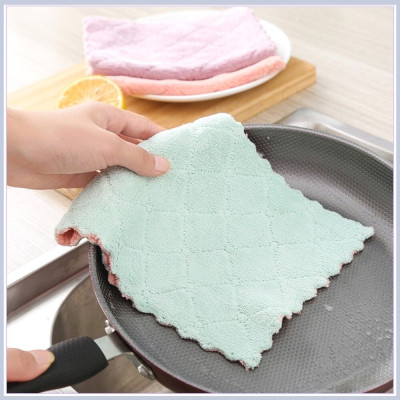 Set 10 khăn lau tay , lau bếp  2 mặt dày dặn , đa năng siêu thấm hút , vải bông mềm mịn , dùng được trên mọi bề mặt vô cùng tiện lợi 