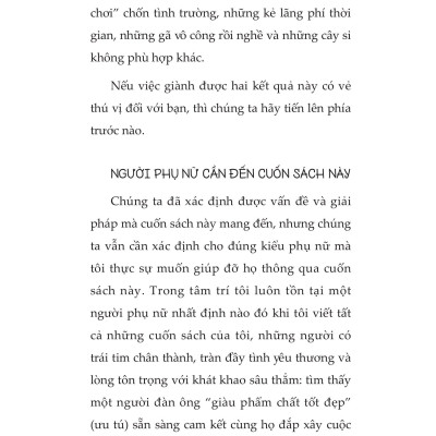 Tâm Lý Đàn Bà - Lý Trí Đàn Ông