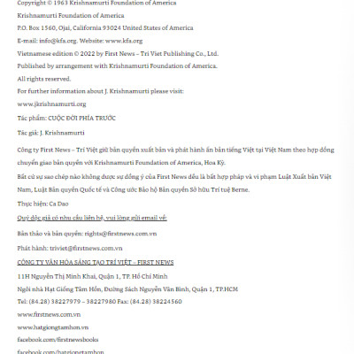 Cuộc Đời Phía Trước