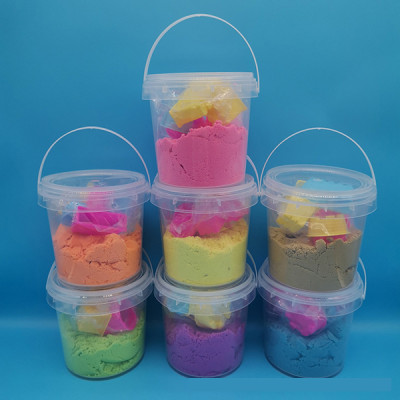 Bộ Đồ Chơi Cát Động Lực Cho Bé Kèm Xô Và Khuôn Đủ Sắc Màu