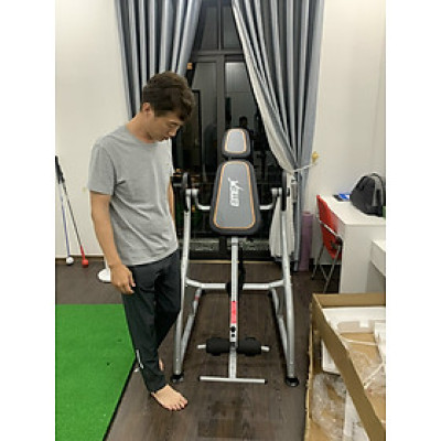 Máy tập tăng chiều cao 06D, máy tập kéo giãn cột sống điều chỉnh chiều cao phù hợp mọi lứa tuổi, an toàn cho người sử dụng