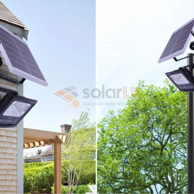 Đèn Led Năng lượng mặt trời CAO CẤP IP67 200W ,TẤM PIN RỜI SOLAR PANEL 45 x 35 CM , tuân thủ quy định bảo vệ môi trường RohS ( Hình ảnh do shop tự chụp)