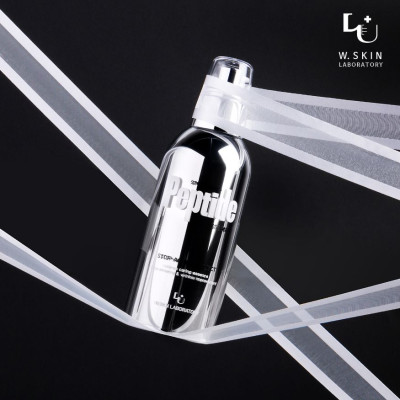 Tinh chất Peptide W.Skin Laboratory giảm nhăn, căng bóng da STOP-AGING PEPTIDE ESSENCE (100ml) {có tem phụ nhập khẩu chính ngạch}