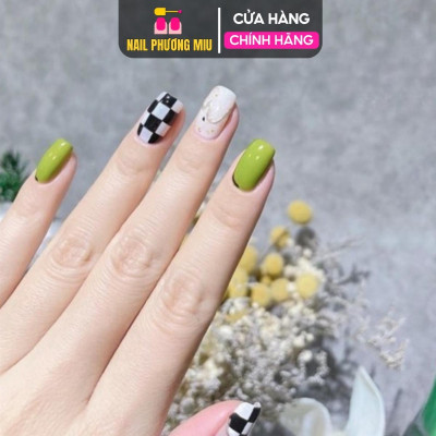 Sơn Gel Lẻ Màu Bơ Xanh XEIJAYI G61 Mùa Hè Siêu Đậm Mướt Làm Nail Siêu Xinh, Sơn Móng Tay Cao Cấp Chai Vuông 15ml Màu Chuẩn Bền Bóng