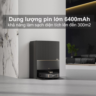 Robot Hút Bụi Lau Nhà Dreame L40s Ultra Xòe Giẻ, Tẩy Nước Nóng Lực Hút 19.000 Pa - Hàng Chính Hãng