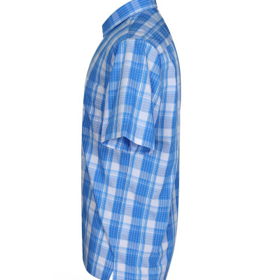 Áo sơ mi nam ngắn tay kẻ caro A1MN468T2-CNCR267-2412-N