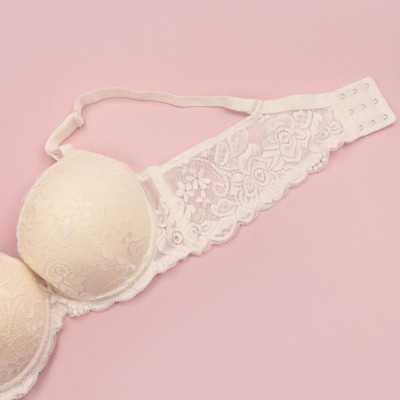 Áo Lót Nâng Ngực Nữ Cao Cấp LUPERI LU3AL850 Có Gọng Bản Lưng 3 Móc Chắc Chắn Mút Siêu Đẩy Ren Dệt Chìm Chống Xù